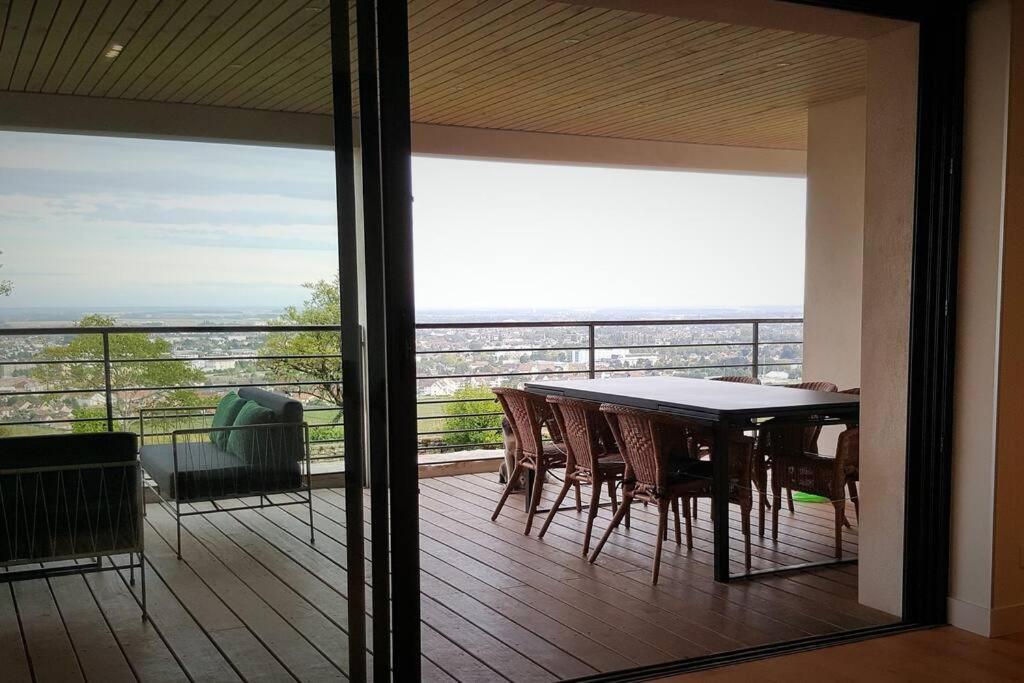 La Maison De L'Ecu : Charme Et Vue Incroyable ボーヌ エクステリア 写真